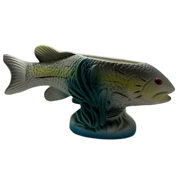 T4106 Giftware and Co. Nancy Pew Fish Planter Vintage - Picture 1 of 5